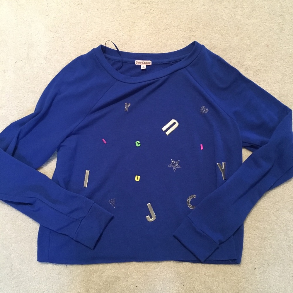 Juicy couture cropped crew